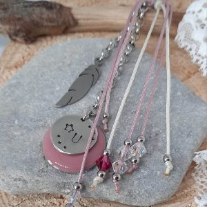 Bijou de sac à personnaliser, médaille gravée à l&rsquo;initiale de l&rsquo;animal