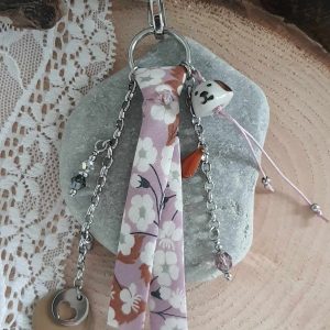 Bijou de sac acier inoxydable liberty chien