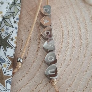 Bijoux de sac à personnaliser