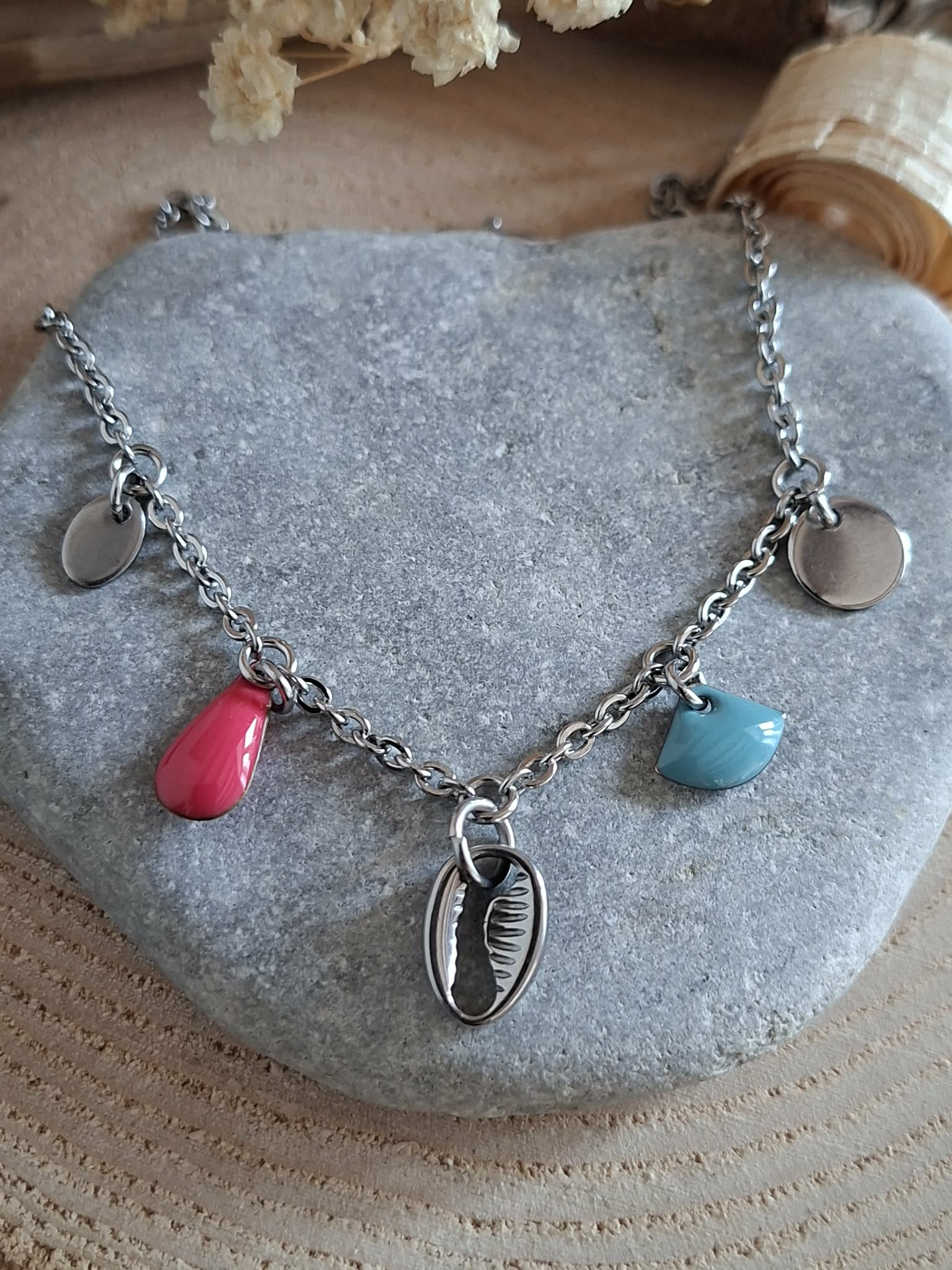 Bracelets de cheville bohèmes – Bijoux d’été colorés et féminins – Image 4